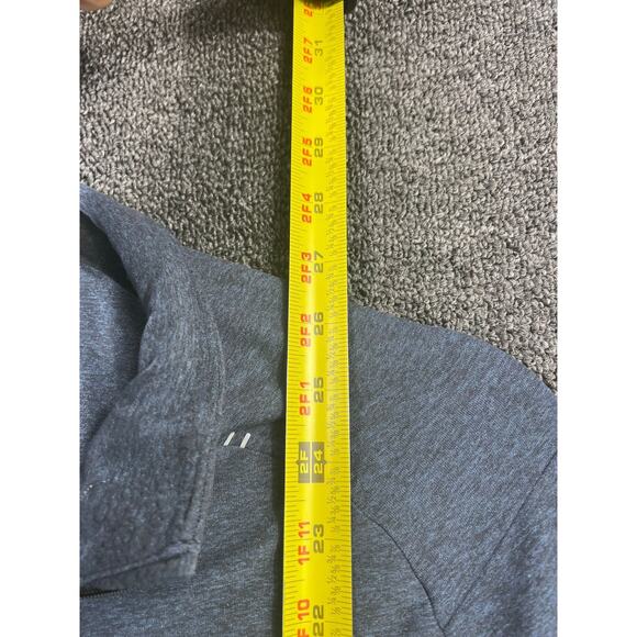 Lululemon Surge Warm 1/2 Zip Pullover Mens Size M Gray M3DBVS Long Sleeves - Picture 5 of 6